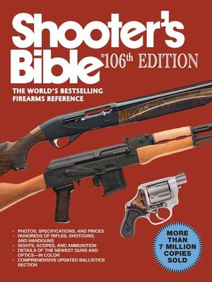 cover image of Shooter's Bible, 10: the World's Bestselling Firearms Reference